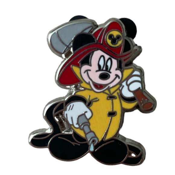 Disney Trading Pins Mickey Mouse Professions Mystery Collection - Firefighter - Picture 1 of 2